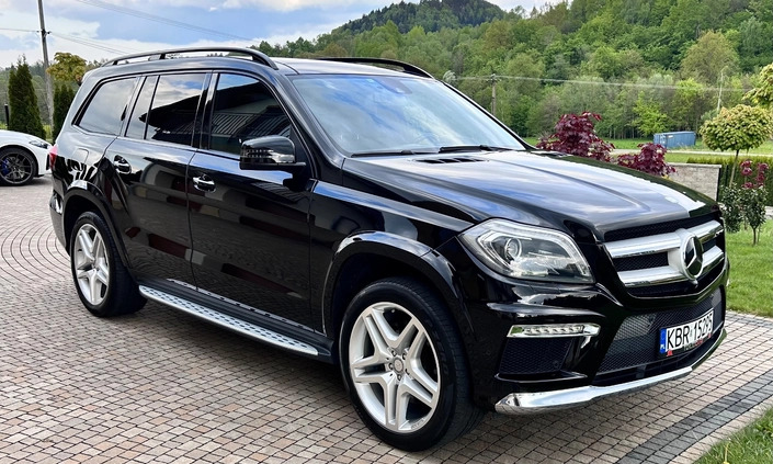 Mercedes-Benz GL cena 185000 przebieg: 53000, rok produkcji 2014 z Czchów małe 781